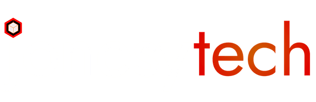 jonesytech logo oneliner white text